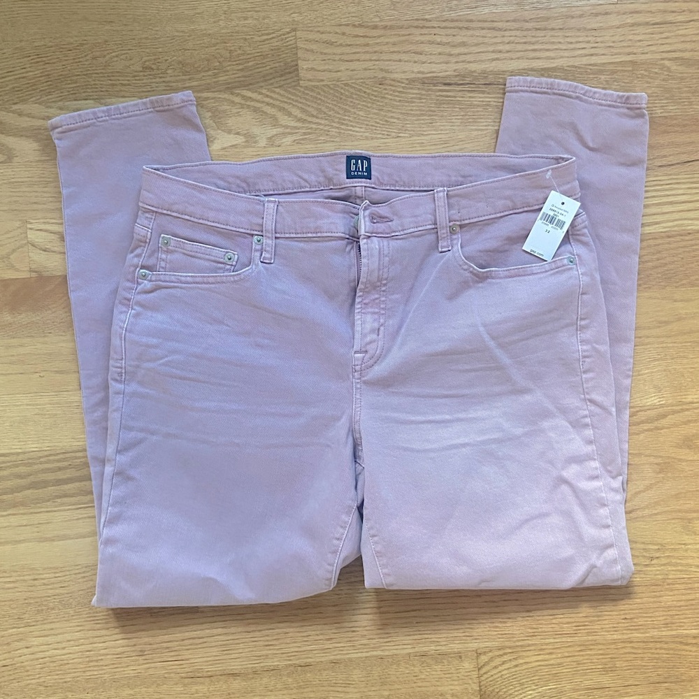 NWT Gap Skinny Jeans in Lavender